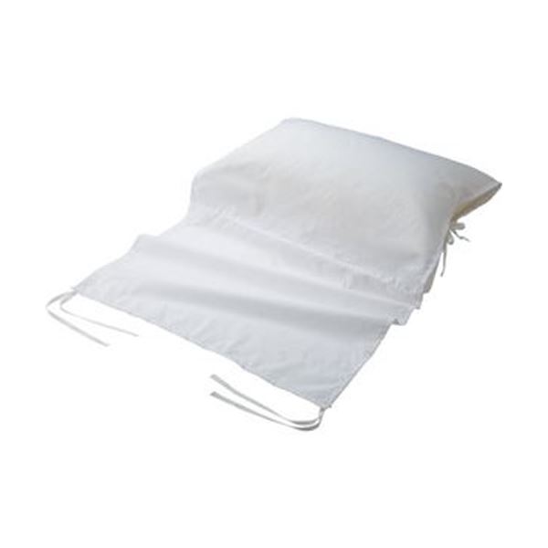 （まとめ）ルナール介護ベッド用ずれ落ちない枕カバー RUNA