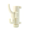 (まとめ)レック ネジ止めフック ダブル H-551 (フック) 〔120個セット〕【代引不可】【北海道・沖縄・離島配送不可】