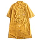 ハンガリー軍放出medtext社製ホスピタルコートオレンジレディース未使用デットストック 42 【北海道・沖縄・離島配送不可】