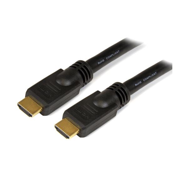 （まとめ）StarTech.com ハイスピードHDMIケーブル 7m Ultra HD 4K2K対応 オス-オス ブラック HDMM7M 1本 〔×3セット〕 【北海道・沖縄・離島配送不可】