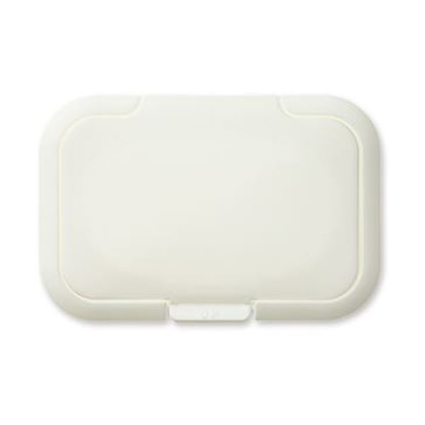 （まとめ）ビタットジャパンウェットシート取り出し口用フタ Bitatto（ビタット）ホワイト 1個〔×50セット〕 【北海道・沖縄・離島配送不可】