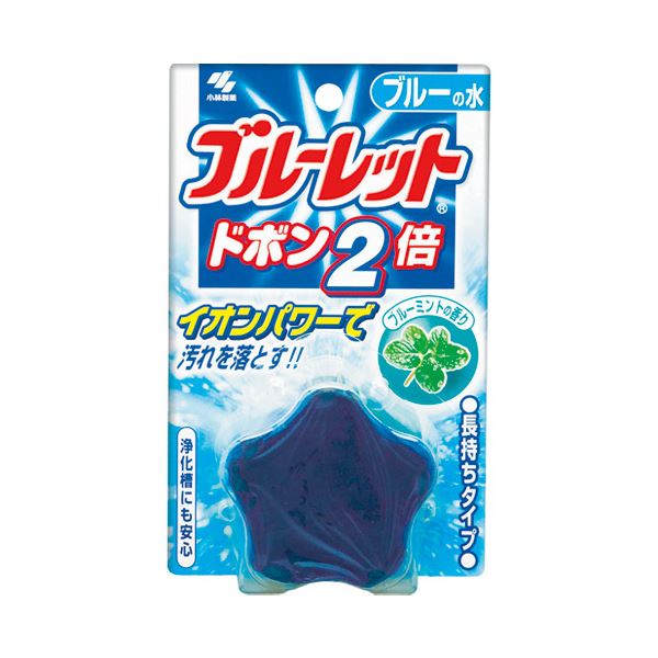 （まとめ） 小林製薬 ブルーレットドボン2倍 ブルーミント〔×30セット〕【代引不可】【北海道・沖縄・離島配送不可】