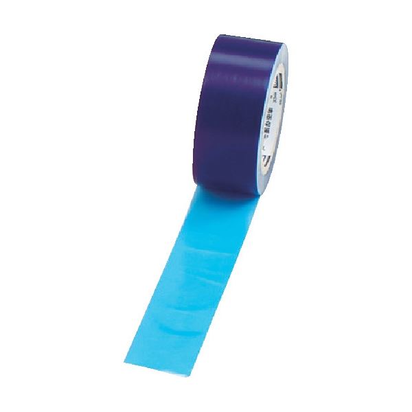 (まとめ) TRUSCO 表面保護テープ ブルー 幅50mm×長さ100m TSP-5B 1巻 〔×3セット〕