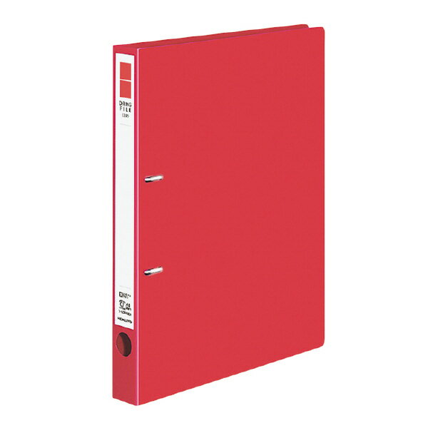 （まとめ買い）コクヨ Dリングファイル ER A4縦 20ミリとじ 赤 フ-UDR420R 〔5冊セット〕【北海道・沖縄・離島配送不可】