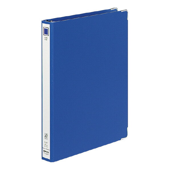 （まとめ買い）コクヨ リングファイル ボード表紙 B5縦 23mm 170枚収容 26穴 青 フ-4681B 〔3冊セット..