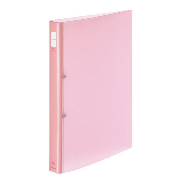 コクヨ ポップリングファイル A4縦 内径22ミリ 2穴 ピンク フ-P420NP【北海道・沖縄・離島配送不可】