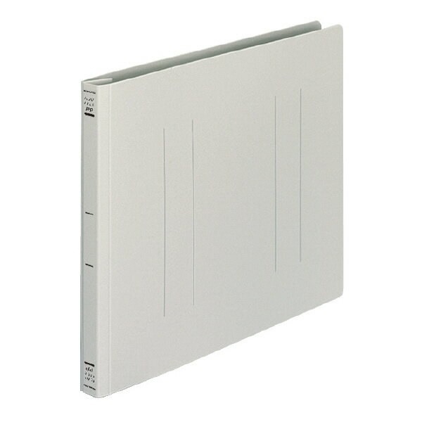 （まとめ買い）コクヨ フラットファイル PP A4横 15ミリとじ グレー フ-H15M 〔10冊セット〕【北海道・..
