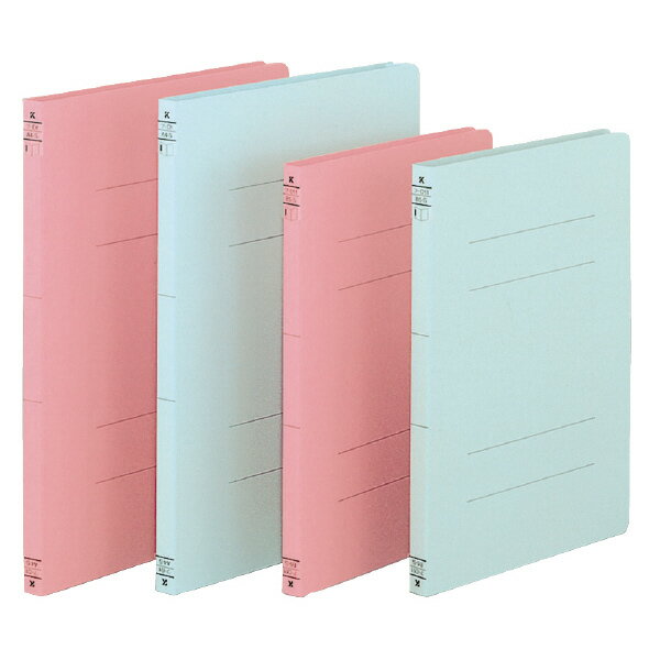 コクヨ フラットファイル 二つ折りタイプ B5 縦 15ミリとじ ピンク フ-VF11P 【北海道・沖縄・離島配送不可】 2