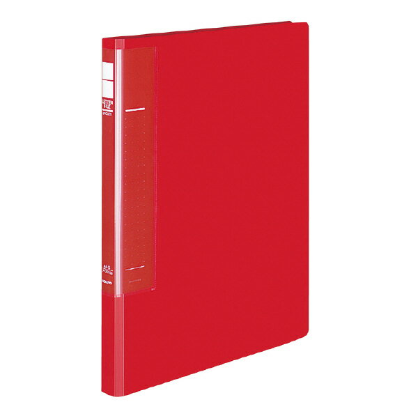 コクヨ レターファイル ラクアップ A4縦 赤 フ-U510R【北海道・沖縄・離島配送不可】