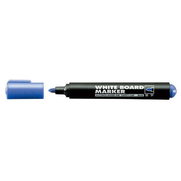 （まとめ買い）コクヨ ホワイトボード用マーカー 再生樹脂 細字 インク色:青 PM-B101NB 〔10本セット〕【北海道・沖縄・離島配送不可】 2
