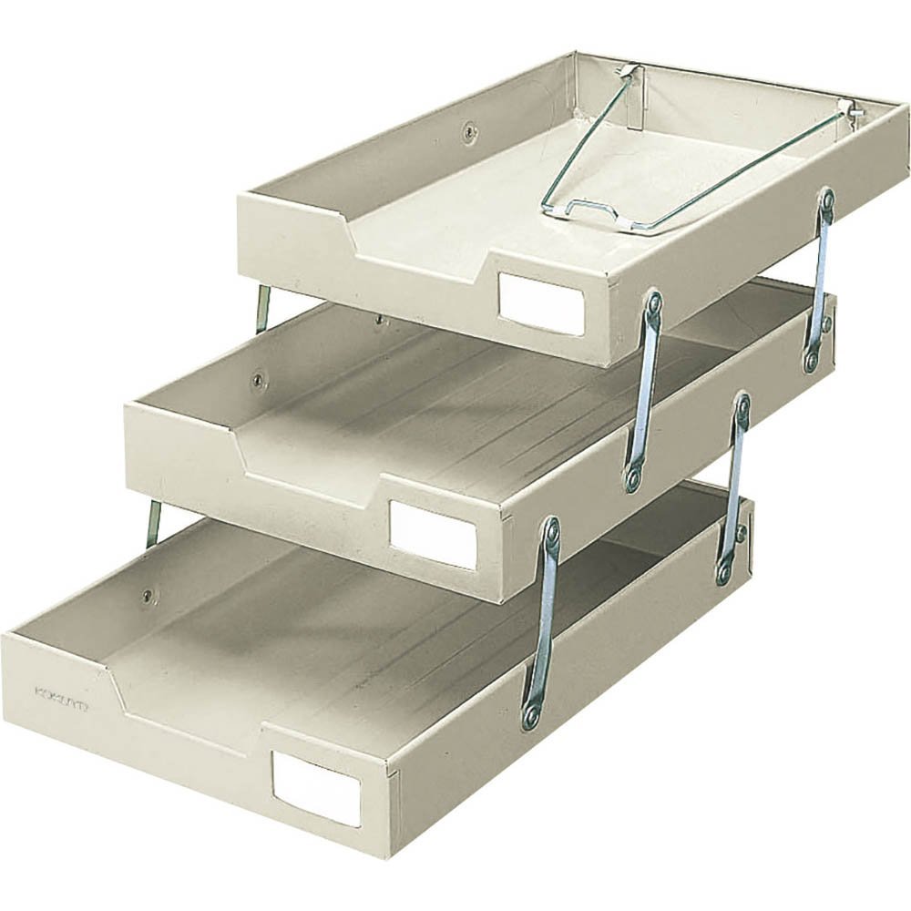 コクヨ スチールトレー 3段 ST-3M【北海道・沖縄・離島配送不可】