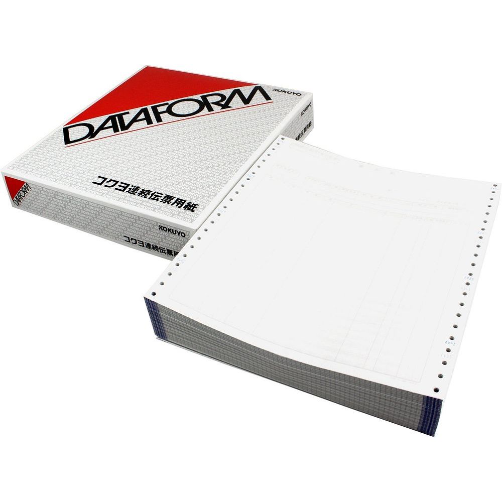 （まとめ買い）コクヨ 連続伝票用紙 請求書 2枚複写 250セット EC-テ1015 〔×3〕【北海道・沖縄・離島配送不可】