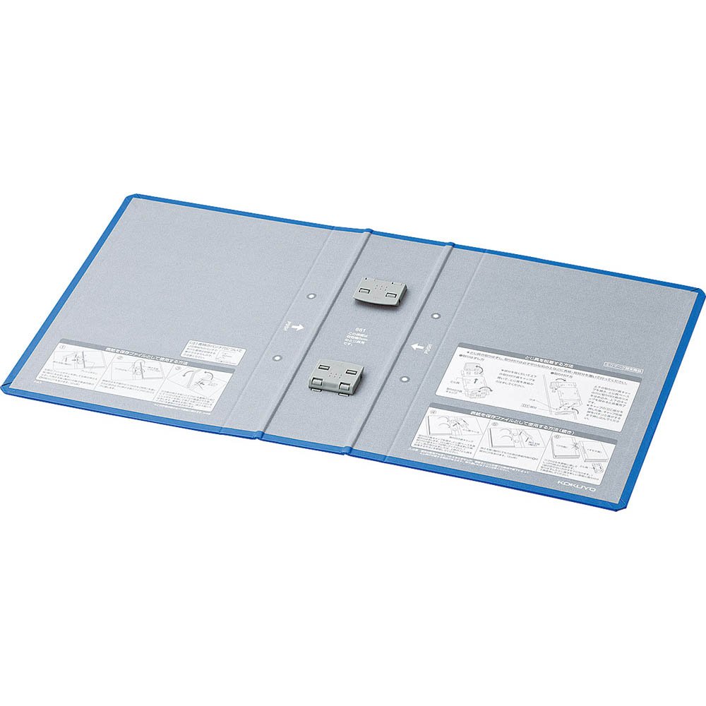 （まとめ買い）コクヨ チューブファイル エコツインR用 替表紙 フ-RT661B用 フ-RH661B 〔×5〕【北海道・沖縄・離島配送不可】