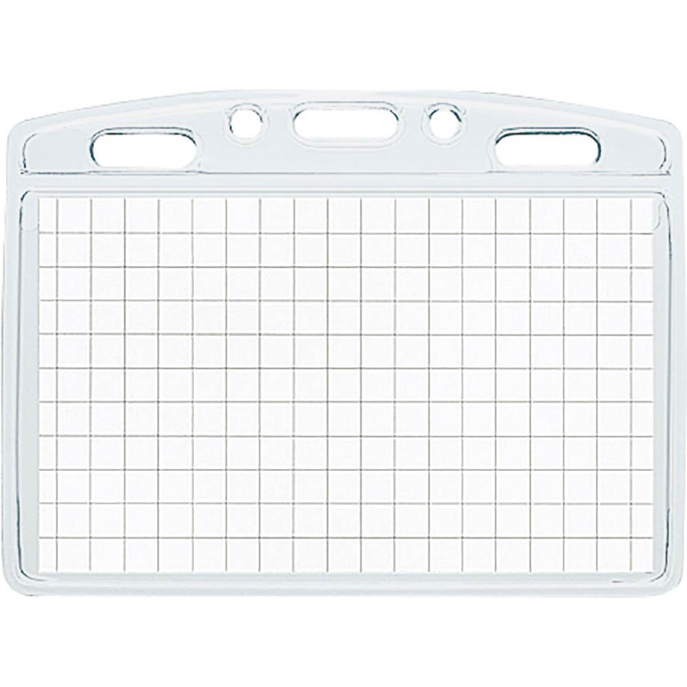 （まとめ買い）コクヨ 名札ケース ソフトケース 名刺・IDカード用 ヨコ型 10個 ナフ-C150-10N 〔×3〕【北海道・沖縄・離島配送不可】
