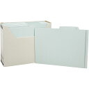 (まとめ買い)コクヨ 個別フォルダー お徳用パック ファイルボックス付き A4 100枚入 A4-PRIF-B 〔×3〕【北海道・沖縄・離島配送不可】