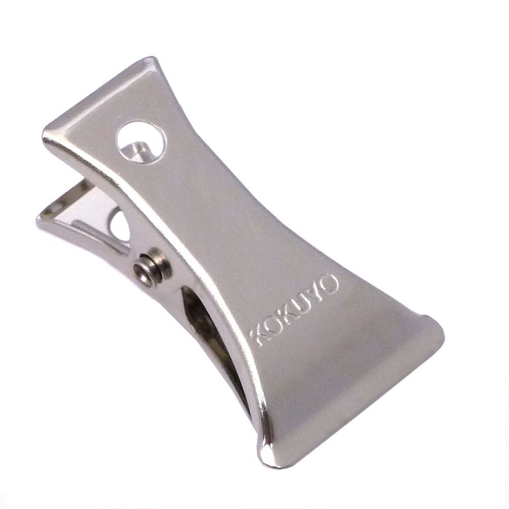 （まとめ買い）コクヨ バチ型クリップ サイズ豆 口幅16mm 約100枚とじ クリ-45 〔150個セット〕【北海..