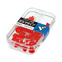 (まとめ買い)コクヨ プラスチック画鋲 ダルマタイプ 15本入 赤 カヒ-20NR 〔×10〕【北海道・沖縄・離島配送不可】