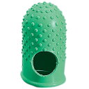 (まとめ買い)コクヨ 穴あき事務用指サック 抗菌仕様 サイズ小 グリーン メク-7 〔20個セット〕【北海道・沖縄・離島配送不可】