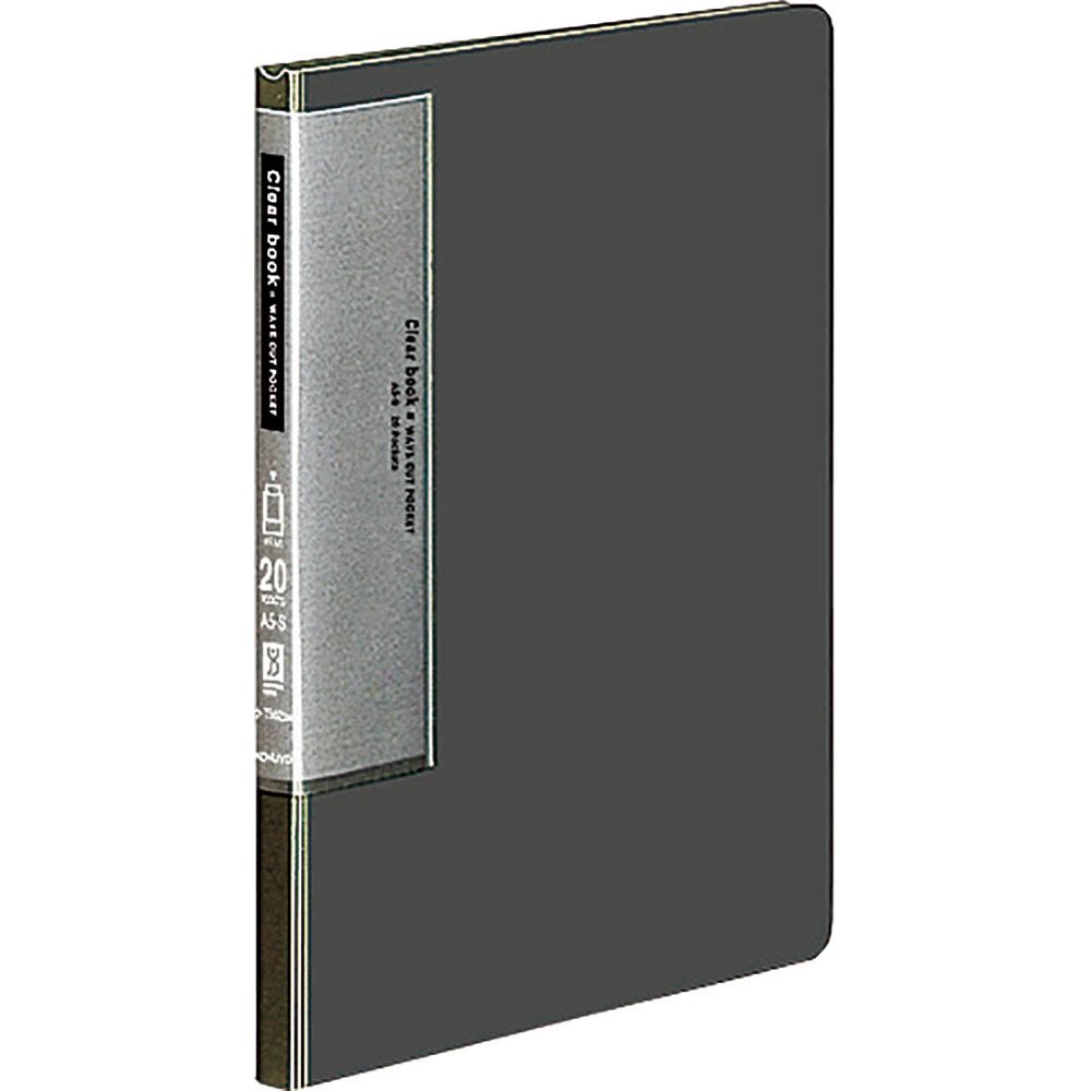 ●出し入れ簡単！ポケットに波形のカットが入っているので、紙の出し入れがスムーズにできます。●丈夫なポケット。従来より厚みが約40％UP。●ポケット中紙は、表紙に合わせた色展開です。●表紙・ポケットに再生PPを使用しています。サイズ：A5-S...