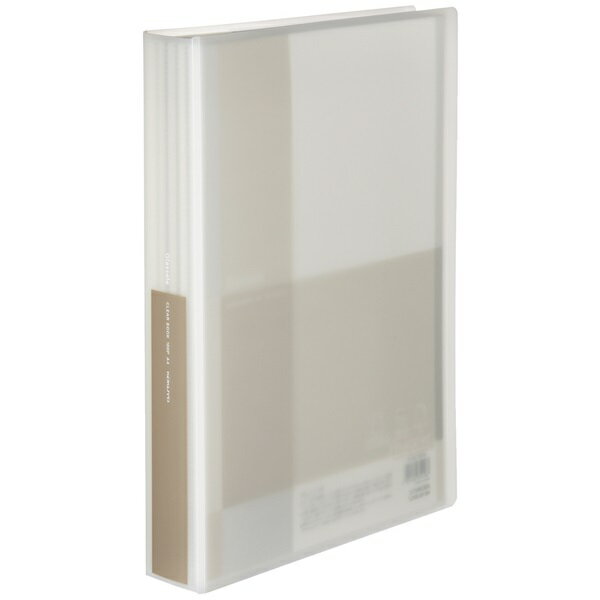 （まとめ買い）コクヨ クリヤーブック Glassele 固定式 A4 100枚 オフホワイト ラ-GL100W 〔3冊セット〕【北海道・沖縄・離島配送不可】