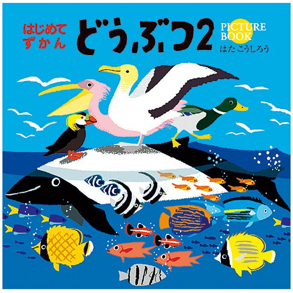 Picture-Book （JAPAN） - 【メール便発送】コクヨ 絵本 はじめてずかん どうぶつ2 KE-HZ2