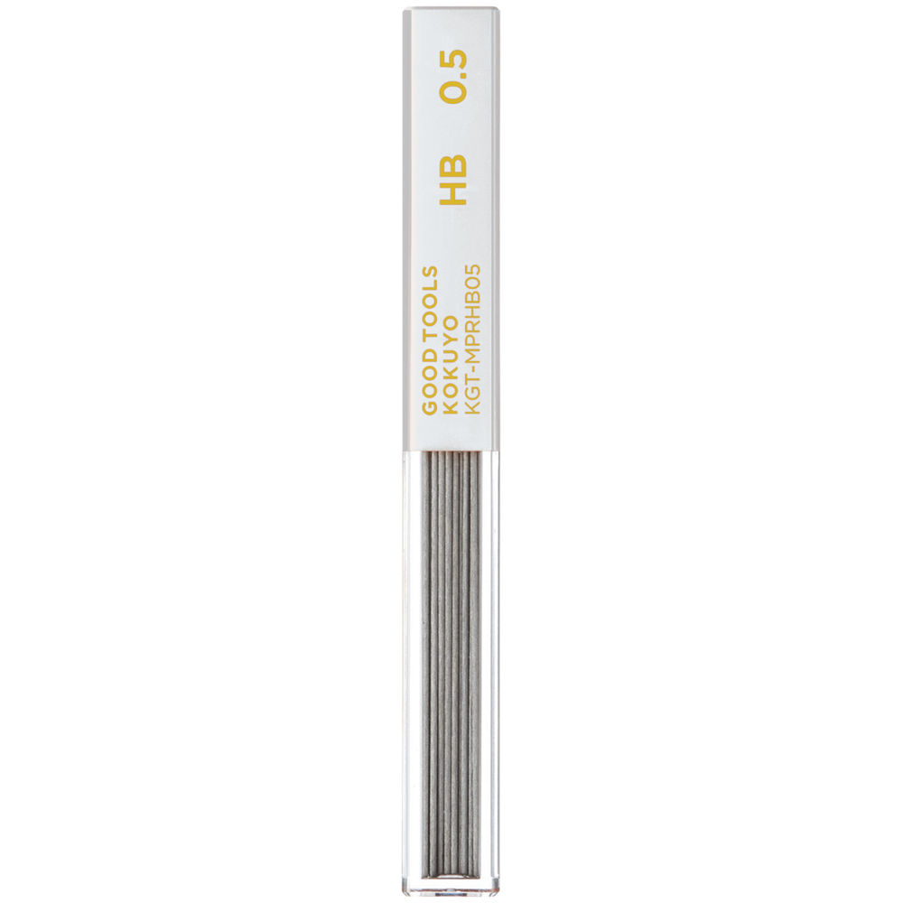 （まとめ買い）コクヨ GOOD TOOLS シャープ替芯 HB 0.5mm 40本 KGT-MPRHB05W 〔×10〕 