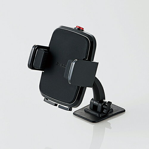 エレコム 車載アクセサリー スマホスタンド テープ貼付タイプ ブラック P-CARS01BK【北海道・沖縄・離島配送不可】