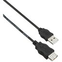 y[֔zGR USBP[u RoHSwߏ USB A IX-USB A X 1.5m ubN USB-ECOEA15ysz