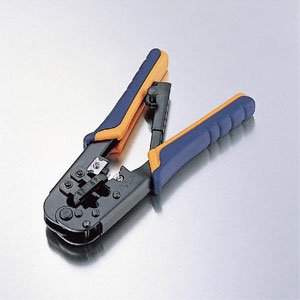 エレコム ラチェットタイプRJ45コネクタかしめ工具 LD-KKTR【代引不可】【北海道・沖縄・離島配送不可】 エレコム ラチェットタイプRJ45コネクタかしめ工具 LD-KKTR【代引不可】【北海道・沖縄・離島配送不可】