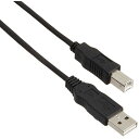 【メール便発送】エレコム USB2.0ケーブル ABタイプ RoHS指令準拠 1.0m ブラック USB2-ECO10【代引不可】(2)