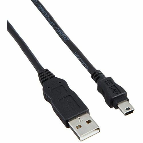エレコム USBminiケーブル RoHS指令準拠 USB A オス-USB miniB オス 5.0m ブラック USB-ECOM550