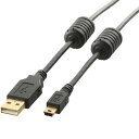 y[֔zGR USB2.0P[u A-miniB^Cv tFCgRAt 1.5m ubN U2C-MF15BKysz