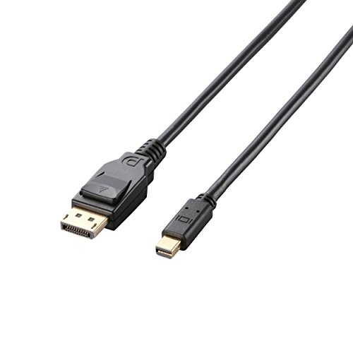 エレコム miniディスプレイポートケーブル ver1.2 1m CAC-DPM1210BK【代引不可】【北海道・沖縄・離島配送不可】