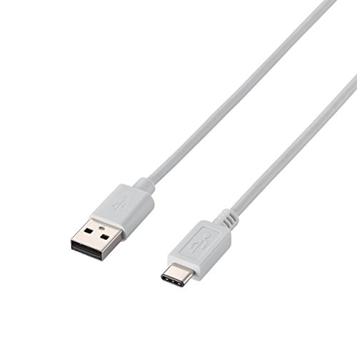 【メール便発送】エレコム USB2.0ケーブル/Apple/A-Cタイプ/ノーマル/1m/ホワイト U2C-APAC10WH【代引不可】