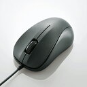 エレコム 光学式マウス/USB/3ボタン/ブラック/ROHS指令準拠 M-K5URBK/RS【代引不可】【北海道・沖縄・離島配送不可】