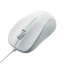 エレコム レーザーマウス/USB/3ボタン/ホワイト/ROHS指令準拠 M-S2ULWH/RS【代引不可】【北海道・沖縄・離島配送不可】
