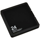【メール便発送】エレコム メモリカードケース インデックス台紙付き SD12枚+microSD12枚収納 ブラック CMC-SDCPP24BK【代引不可】