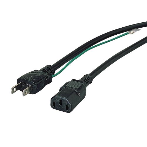 エレコム 電源ケーブル 3Pin-2Pin 1.8m KT-218【代引不可】【北海道・沖縄・離島配送不可】