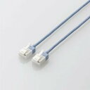 【メール便発送】エレコム LANケーブル CAT6A スーパースリム 爪折れ防止 3.0m ブルー LD-GPASST BU30【代引不可】