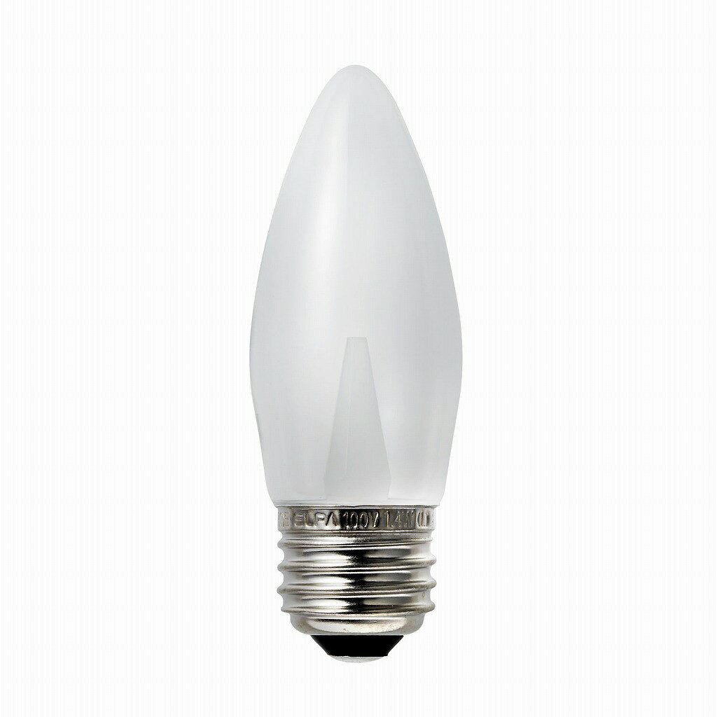 Small Light Bulbs - ELPA LED電球シャンデリアE26 LDC1CL-G-G337【北海道・沖縄・離島配送不可】