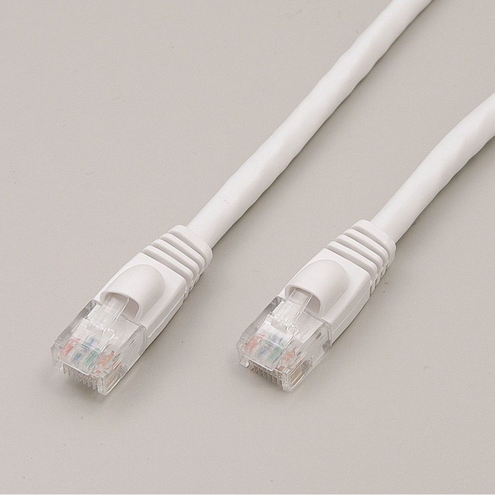 Lan （~5 m） - 【メール便発送】ELPA LANケーブル CAT6a 3m LAN-A603 (W) /カテゴリ6a準拠 8極8芯用