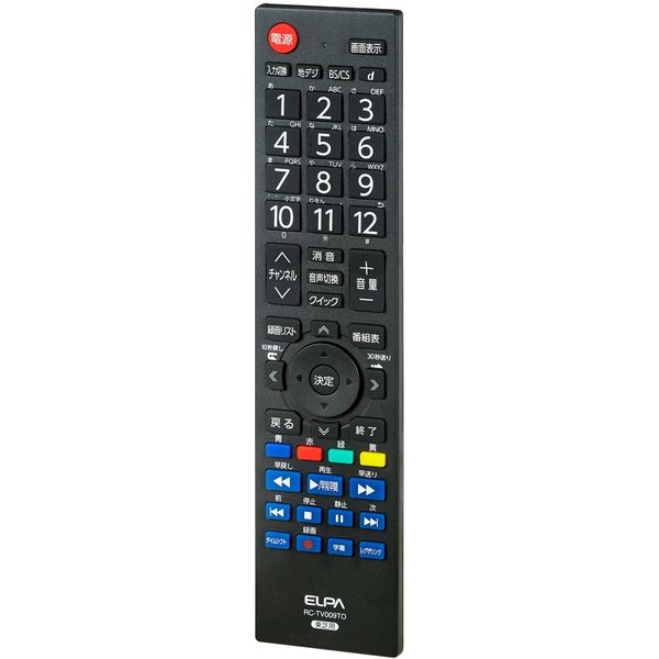 ELPA �ƥ�ӥ�⥳�� ��� �쥰�� TV�� �ߴ� RC-TV009TO / TOSIBA REGZA ���̳�ƻ�����졦Υ�������Բġ�