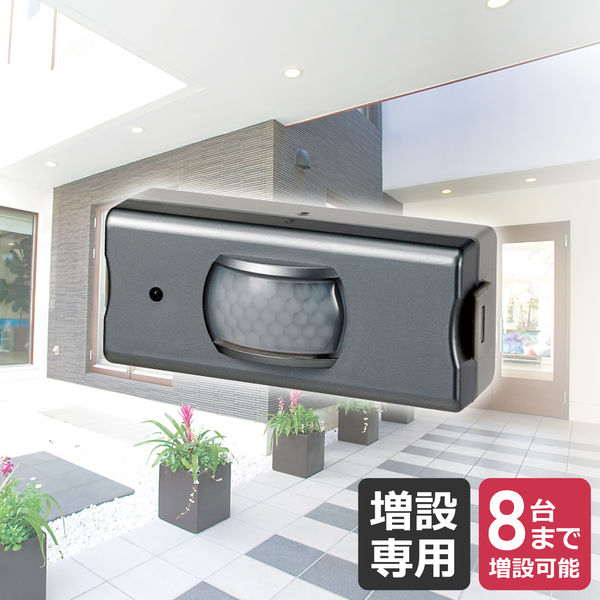ELPA ワイヤレスチャイム増設用 人感センサー送信機 EWS-P33 【北海道・沖縄・離島...