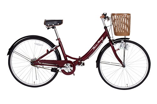 ミムゴ(MIMUGO)Classic Mimugo シティFDB26 / 26インチ折畳 クラシックレッド 7089【代引不可】【北海道・沖縄・離島配送不可】