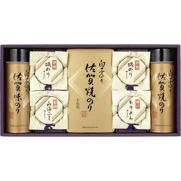【ギフト】白子のり&磯じまん のり&佃煮詰合せ 50 【北海道・沖縄・離島配送不可】