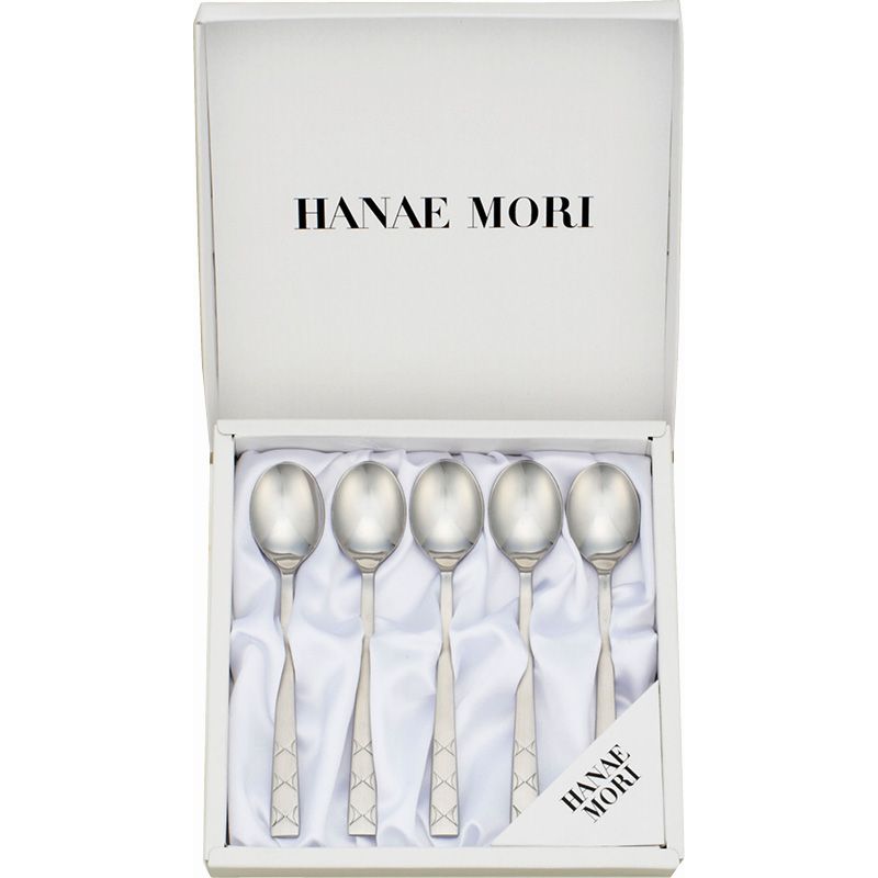 【ギフト】ハナエモリ コーヒースプーン5ピースセット 【北海道・沖縄・離島配送不可】