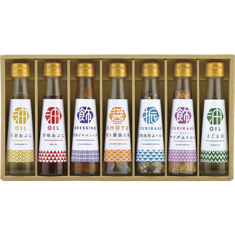 【ギフト】オクルヤ 食卓の彩り 調味料詰合せ B-E 【北海道・沖縄・離島配送不可】