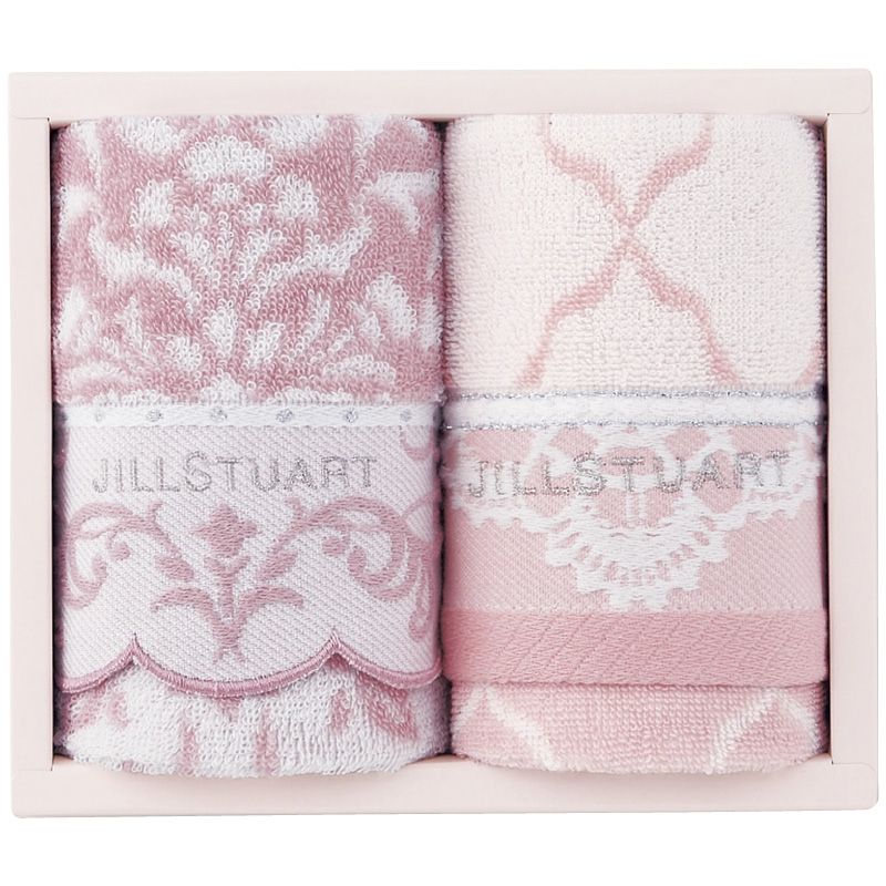 【ギフト】ジルスチュアート ブルームオーナメント フェイスタオル2P 【北海道・沖縄・離島配送不可】