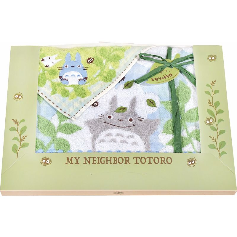 【ギフト】となりのトトロ 森のひなたぼっこ フェイスタオル&ウォッシュタオル 【北海道・沖縄・離島配..