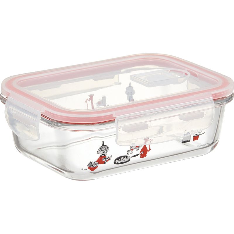 【ギフト】ガラス保存容器M ムーミン 【北海道・沖縄・離島配送不可】